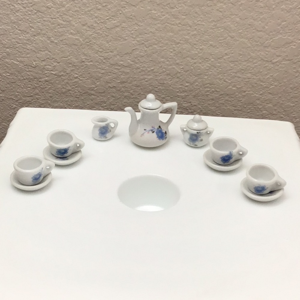 Miniature tea set